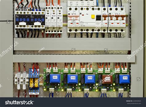 Electrical Panel Fuses Contactors Stock Photo 243594925 | Shutterstock