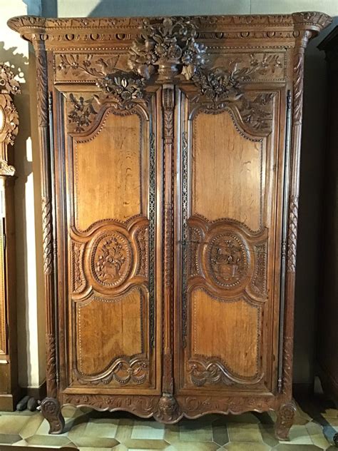 Proantic Armoire De Mariage Normande En Ch Ne