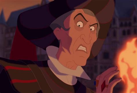 Claude Frollo En Dibujos De Personajes De Disney Villanos