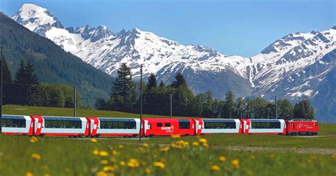 Glacier Express Información Práctica Viaje Del Tren De Los Glaciares