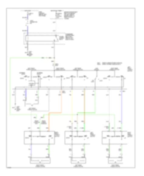 Power Windows Hyundai Accent Gl System Wiring Diagrams