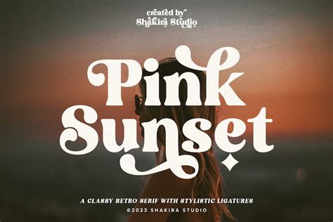 Pink Sunset Modern Retro Serif Yazı Tipi Wordpress Tema Ve Eklenti Çözümleri