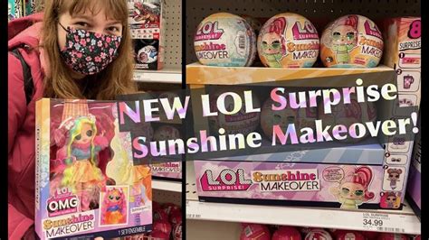 New Lol Surprise Sunshine Makeover Omg Bubblegum Dj Tots Unboxing Youtube