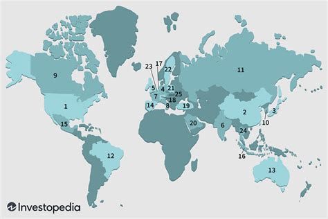 The Top 25 Economies in the World