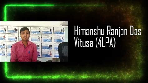 Congratulations Himanshu Ranjan Das Placed From Jspiders Btm Youtube