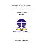 Soal Ujian UT PGSD PDGK4201 Pembelajaran PKn Di SD Pdf SOAL UJIAN