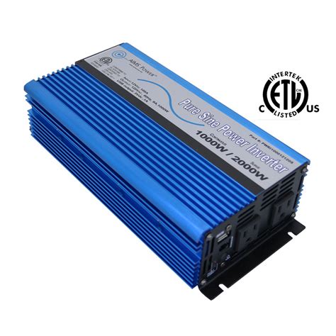 Watt Pure Sine Power Inverter Volt Aimspower