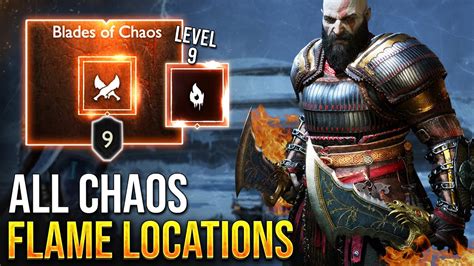 God Of War Ragnarok How To Fully Upgrade Blades Of Chaos To Level 9