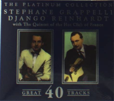 Django Reinhardt Stephane Grappelli Platinum Collection Cds Jpc