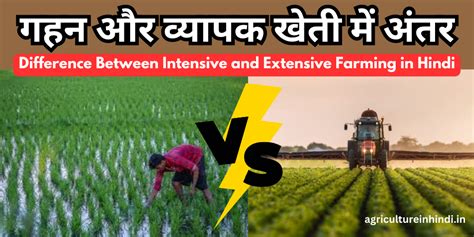 गहन और वयपक खत म अतर difference between intensive and