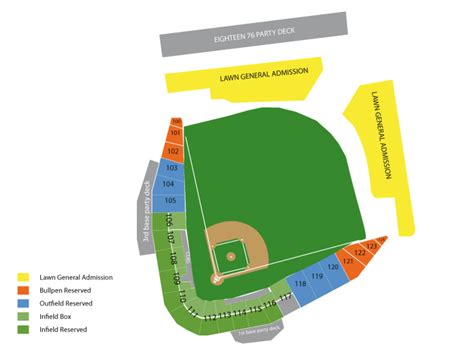 Chicago Cubs Spring Training Seating Chart And Parking Map CubsHQ