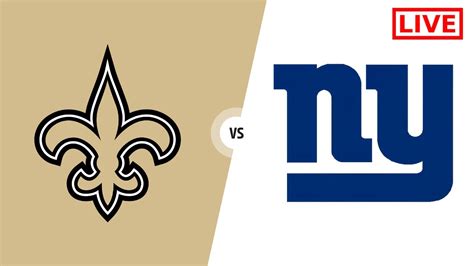 New Orleans Saints Vs New York Giants Live Nfl Week 15 Full Game 2023 Youtube