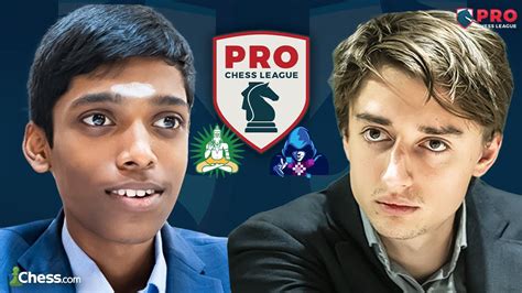 Levitov Chess Wizards Vs Indian Yogis In Pro Chess League Ft Nihal