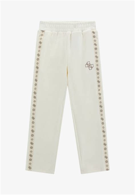 Guess Jogginghose Creme Beige Zalando De