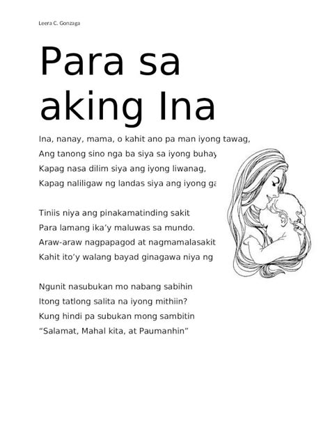 Docx Tula Para Sa Inay At Itay Dokumen Tips