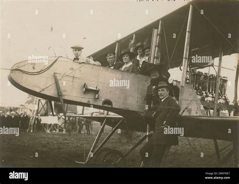 Claude Grahame White In The Front Of His Grahame White Type