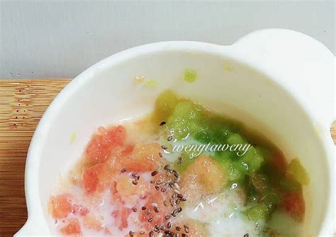 Resep Puree Kiwi Plum With Yoghurt Oleh Wenyta Cookpad