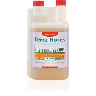 Engrais Min Ral Terra Flores Canna Npk Aux Oligo L Ments Liquide