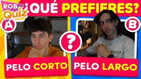 Qué Prefieres Decisiones difíciles Podrás Decidir Rob Quiz