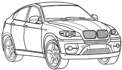 Hermoso Bmw X Para Colorear Imprimir E Dibujar Coloringlib