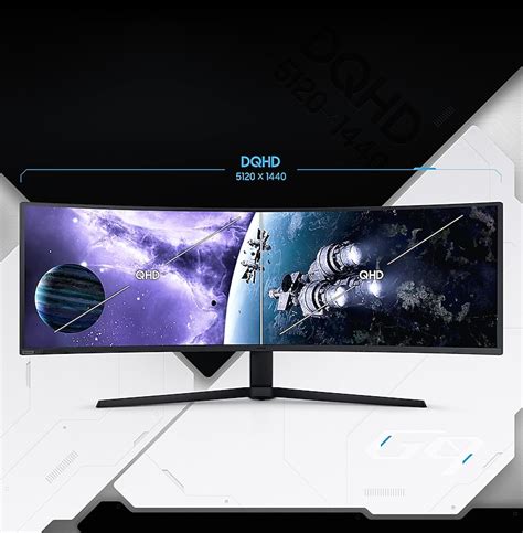 Samsung Odyssey Neo G9 49 Inch Dqhd 240hz G Sync Ultrawide Curved Gaming Monitor Texon Ware