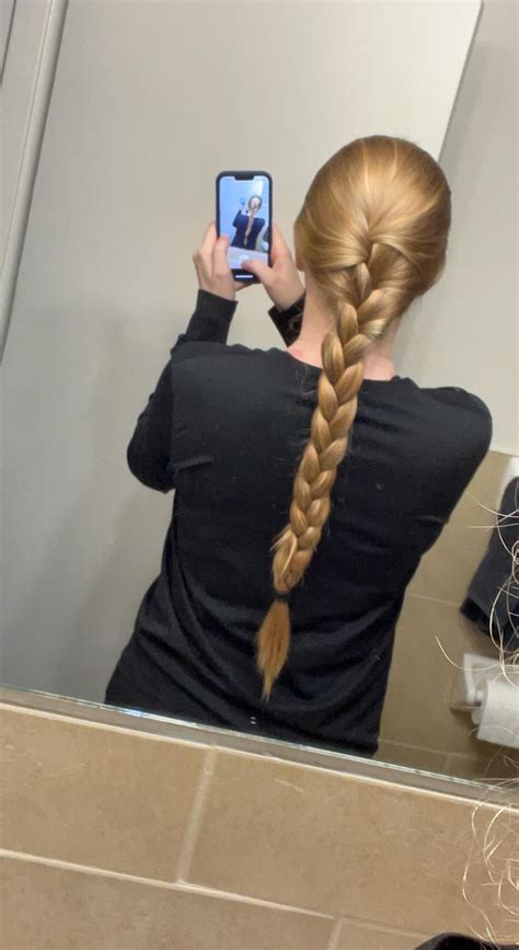 Finally Got My Hair To Braid Without Too Many Pieces Coming Out After