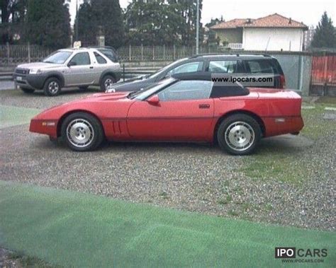 1986 Corvette CHEVROLET CORVETTE C4 C4 - Car Photo and Specs