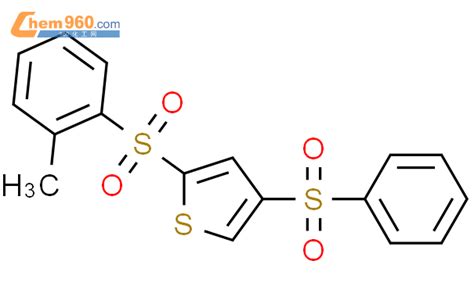 62256 13 7 Thiophene 2 2 Methylphenyl Sulfonyl 4 Phenylsulfonyl