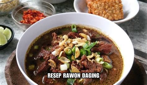 Super Enak Dan Anti Gagal Ini Dia Resep Rawon Daging Laris Manis