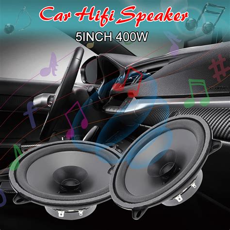 Pcinener Speaker Subwoofer Mobil HiFi 5 Inch 400W 1 PCS TS 501