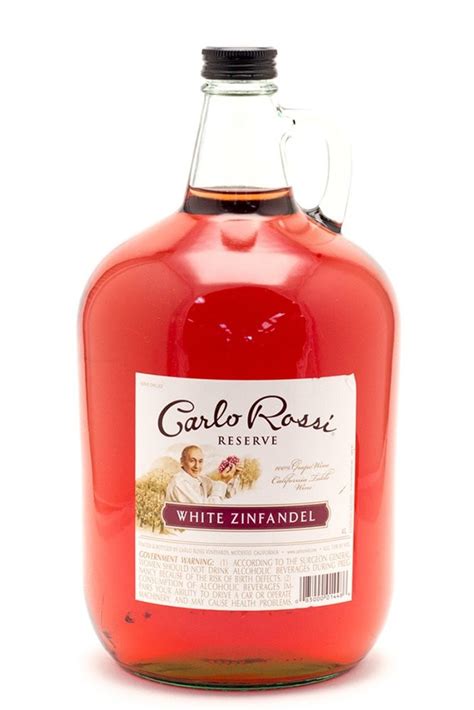 Carlo Rossi White Zinfandel 4L Nv | Lisa's Liquor Barn