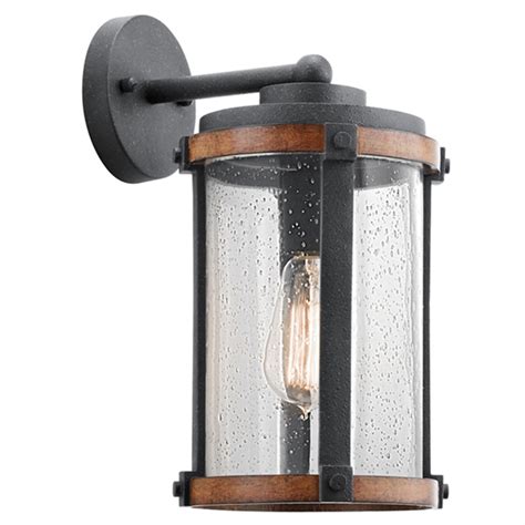 Kichler Lighting Barrington In Light Black Wall Sconce Rona