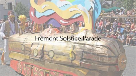 Fremont Solstice Parade At Fremont In Seattle Wa Saturday June