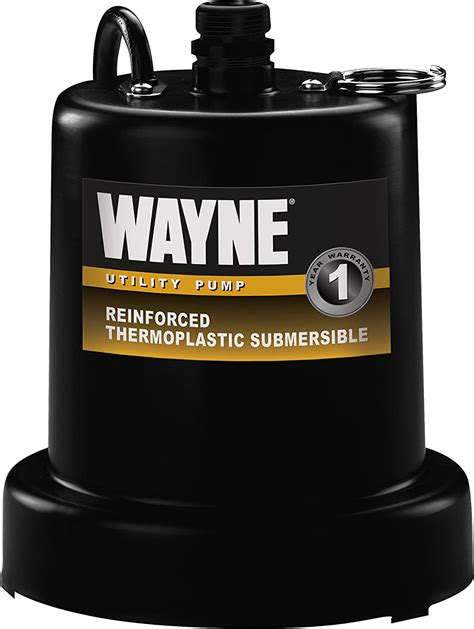 Wayne Tsc160 16 Hp Reinforced Submersible Thermoplastic Water Removal