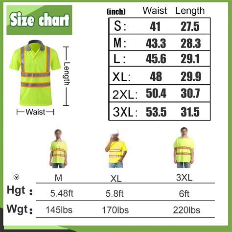 Hi Vis Safety Polo Shirt High Visibility Shortsleeve Yoweshop