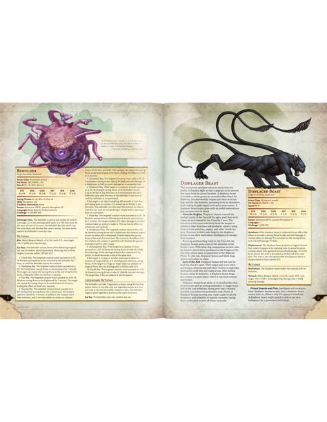 Dungeons And Dragons 5th Edition Monster Manual