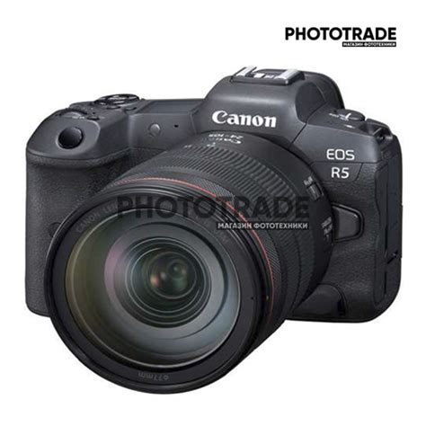 Canon EOS R5 Kit RF 24-105mm F4L IS USM - Phototrade