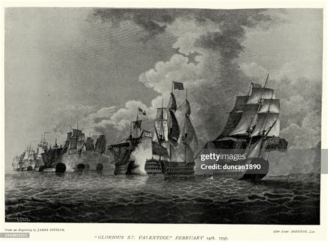 Battle Of Cape St Vincent 1797 One Of The Opening Battles Of The ...