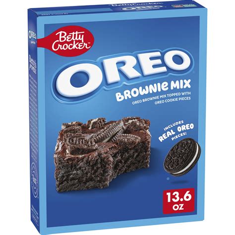 Betty Crocker Oreo Brownie Mix Oreo Brownie Mix Topped With Oreo