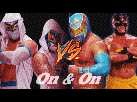 Rey Mysterio and Sin Cara Místico vs Kalisto and Sin Cara Hunico