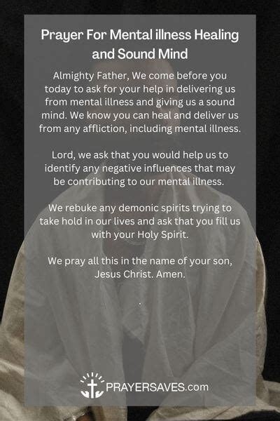 13 Deliverance Prayer For Mental Illness And A Sound Mind