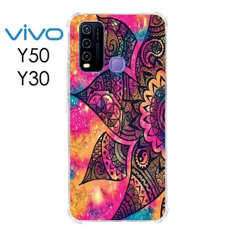 Jual Casing Custom Case Vivo Y Dan Vivo Y Softcase Batik Colorful