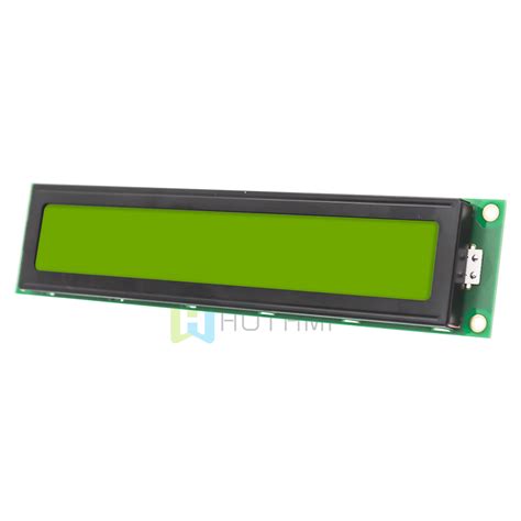 X Character Monochrome Lcd Display Yellow Green Stn With Yellow