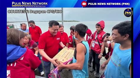 pnp dagupan nakilahok sa relief operations  sa mga nasalanta ng