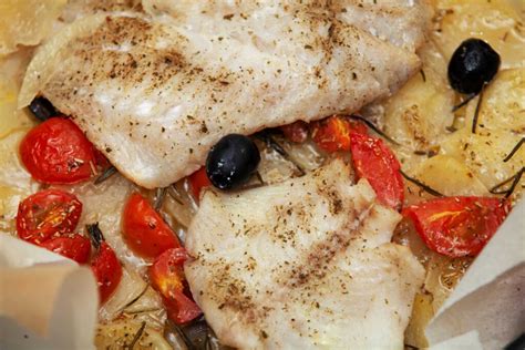 Filetto Di Cernia Al Forno Con Patate Padelle Volanti