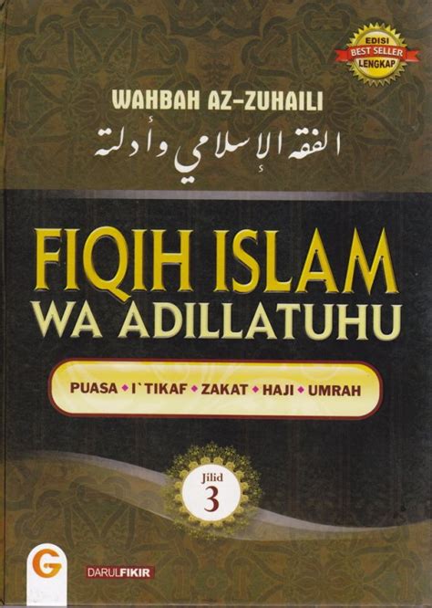 Buku Fiqih Islam 3 Toko Buku Online Bukukita