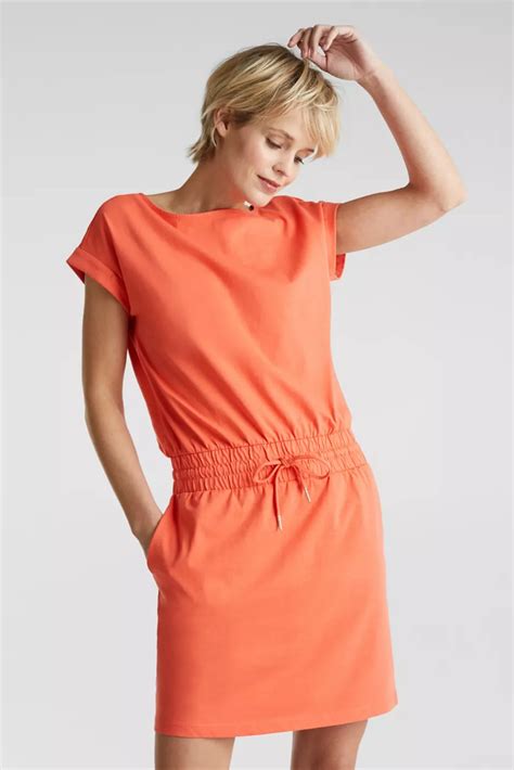 Esprit Jersey Kleid Aus 100 Organic Cotton Im Online Shop Kaufen