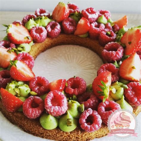 Tarte Fraise Framboise Pistache Maman Fait Un Gâteau Maman Fait Un