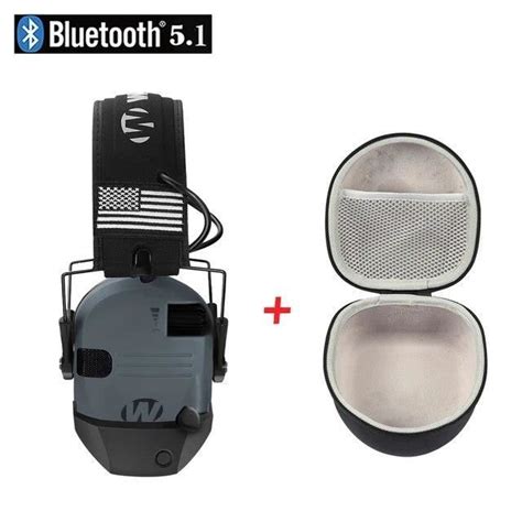 Casque De Tir Anti Bruit Bluetooth Cache Oreilles De Tir Lectronique