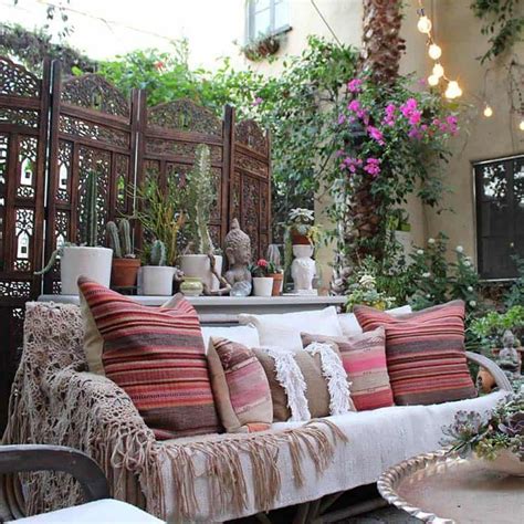 Gorgeous Bohemian Patio Ideas For An Outdoor Sanctuary Bohemian